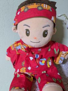 専用商品590 おしゃべりけんちゃん☆赤乗り物作務衣甚平