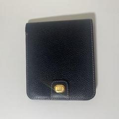 dunhill 二つ折り財布 黒 レザー メンズ - メルカリ