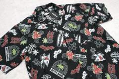 【新品】メンズLL　Betty　Boop　ベティー　ベティちゃん　総柄　アロハ