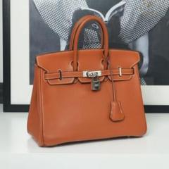 美品 HERMES エルメス バーキン25 エプソン コニャックのサムネイル
