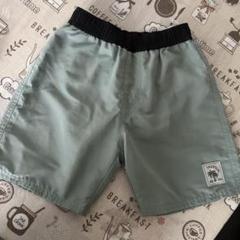 TROPICAL やしの木 ワンポイント グリーン 水着 男の子 キッズ