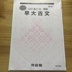 河合塾 早大コース 現代文/古文/漢文テキスト通年セット 2024 計10冊 高橋佳典 055M0D 河合塾 早大コース 現代文/古文/漢文テキスト通年セット 2024 計