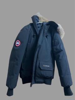 (美品 貴重 レア )Canada Goose コート ファー付き 鳥マークのサムネイル