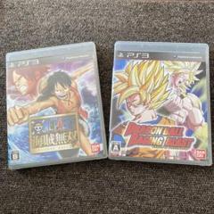 ワンピース 海賊無双 & ドラゴンボール レイジングブラスト　中古