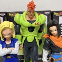 力の大会17 18号　2点　ドラゴンボール 超 HG フィギュア HGドラゴンボール超 力の大会クライマックス編】孫悟空(身勝手の