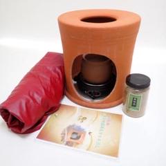 【中古】Asuca よもぎ蒸しセット　アスカ よもぎ蒸しセット黄土よもぎ蒸しセット プレゼント付 アスカ