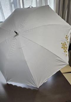 新品タグ付☆アンテプリマ刺繍晴雨兼用長日傘☆サマーシールド 新品タグ付☆アンテプリマ一級遮光サマーシールド刺繍晴雨兼用