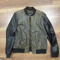 TODD SNYDER レザーボンバージャケット M TODD SNYDER レザーボンバージャケット M