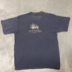 アラレれれ old stussy 90s 80s 90s 黒タグ後期 OLD STUSSY tシャツ ALL STARS - メルカリ