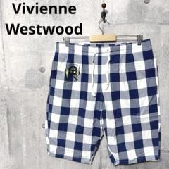 Vivienne Westwood メンズ チェックハーフパンツ L