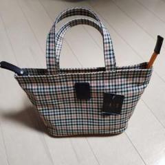 DAKS LONDON ハンドバッグ　イタリア製　新品未使用訳有 新品未使用 DAKS LONDN ダックスロンドン かごバッグ