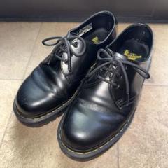 【着用1回のみ】Dr. Martens ドクターマーチン1461 UK9 Dr Martens☆1461 ZIP BEX WS☆ホワイトステッチ☆兼用 (Dr