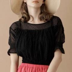 【未使用タグ付き✨】GRACE CONTINENTALシャーリングニットトップ シャーリングニットトップ / GRACE CONTINENTAL | GRACE