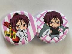 レア Free! 松岡凛 京アニショップ 限定 ガチャ 缶バッジ 無印
