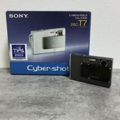 ソニー SONY Cyber-shot DSC-T7 ブラック 元箱付き N. Mint] Sony Cyber-Shot Dsc-T7 Black Slim & Compact Digital