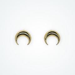 Marine Serre ★シャイニーゴールドムーンピアス 新品未使用】 Marine serre マリーンセル ムーン ピアス - メルカリ