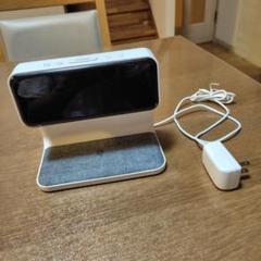 ワイヤレスチャージングクロックwithベッドライト iPhoneワイヤレス充電