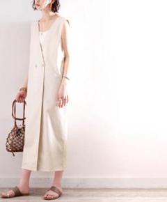【新品タグ付き】classicalelf 2way ロング ジレ
