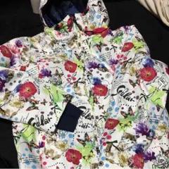 美品　scolar スカラー スノボーウェア セットアップ　上下　総柄　S 美品 scolar スカラー スノボーウェア セットアップ 上下 総柄 S