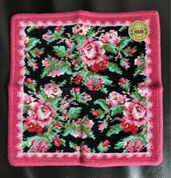 新品・未使用】FEILERフェイラー ハンカチ 25cm×25cm リアローズ 