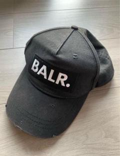 BALR. ブラック キャップ ダメージ加工