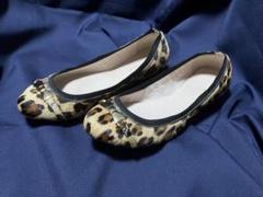 ケイトスペード　レオパード　パンプス　フラットシューズ　kate spade