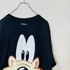 【グーフィー】ディズニー Tシャツ Lサイズ Disney ブラック