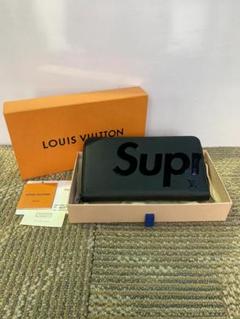 【極希少品】Louis Vuitton×supreme 長財布 新品未使用 美品/箱付き】LOUIS VUITTON Supreme 長財布 ブラック - メルカリ