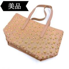 ◇ジミーチュウ◇レザー×スタッズ/サシャ/スター/ハンドバッグ/ブランド