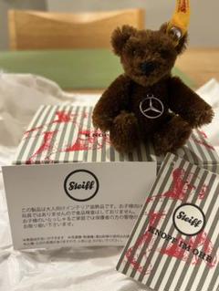 【新品未使用】メルセデス・ベンツ✖️Steiff テディベア ブラウン シュタイフ メルセデス・ベンツ キーリング ブラウン テディベア