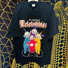 ゾンビ テレタビーズ メンズ Tシャツ 新品 映画 XL 2XL ウォッシュ加工