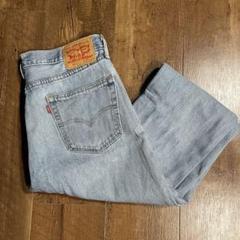 Levi's 505ブルーバギーデニムジーンズストリートメンズ W34 L32