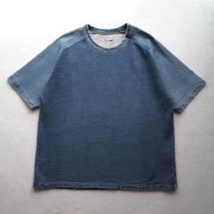 kolor BEACON スウェット インディゴ Tシャツ ダメージ加工 日本製