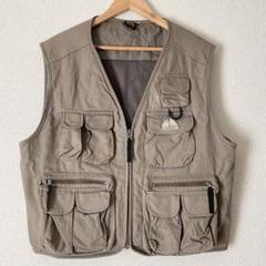 激レア 90s★ナイキ ACG★フィッシングベスト L〜XL★ベージュ 古着 激レア 90s☆ナイキ ACG☆フィッシングベスト L〜XL☆ベージュ
