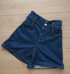 グローバルワークキッズ デニム キュロットショートパンツ