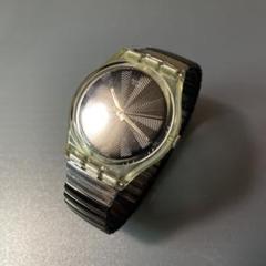 Swatch アナログ 腕時計 ブラック