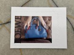 【正規品】ロエベ LOEWE ノベルティ ステッカー シール ブルーバッグのサムネイル
