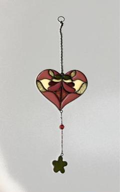 ★中古品　ステンドグラス風　飾り　壁