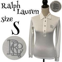 【GOLFウェア】Ralph Lauren Golf ポロシャツ 長袖 銀ボタン