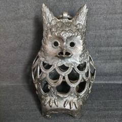 ★再値下げ★ 灯篭 吊灯篭 フクロウ 高岡銅器 置物 未使用 楽天市場】灯篭 吊灯篭 フクロウ 高岡銅器 吊り灯篭 灯籠 燈籠