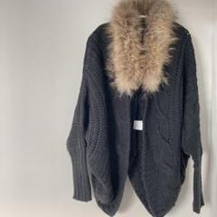 DouDou ポンチョ ファーポンチョコート レディース : ZOZOTOWN