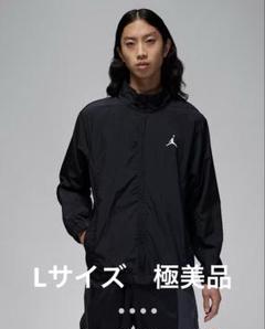 新品 NIKE ナイキ　ジョーダン ナイロンジャケット ブラック Lサイズ ナイキ ジョーダン ナイロンパーカー XL プルオーバー ナイロン