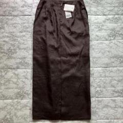 未使用◎23SS ドゥーズィエムクラス Dashingly Maxi スカート DEUXIEME CLASSE - Dashingly リネン マキシスカート サイズ34の