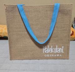 未使用！！ Halekulani トートバッグ 大きめ ベージュ/青