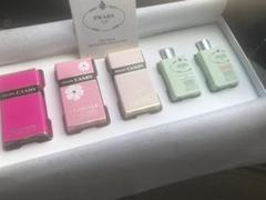(未使用)プラダ キャンディ＆インフュージョン　ミニチュアセット【海外限定品】 未使用)プラダ キャンディ＆インフュージョン ミニチュアセット
