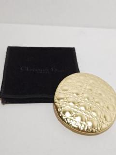 Dior　クリスチャンディオール　コンパクトミラーゴールド カナージュ ゴールド