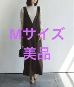【NOBLE】ストレートVネックワンピース