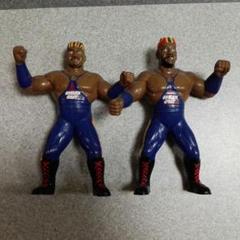Wwe wcw フィギュア ハーレムヒート 青 レア