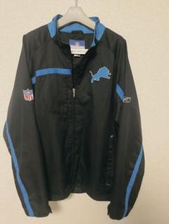 NFL　ハーフジップナイロンジャケット　L　アメフト　鷹　ジャンバ―　USA 377d2a94cae593b579d2e565a34cfe