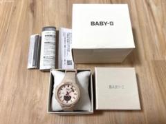 BABY-G BSA-B100-4A1JF/ピンクベージュ　箱あり　美品 BABY-G G-SQUAD カシオ ベビーG ジースクワッド レディース